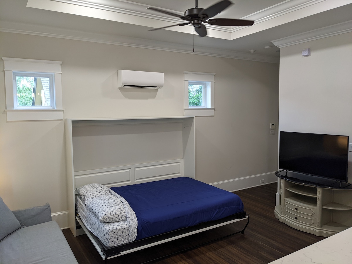 Studio suite sleeping area